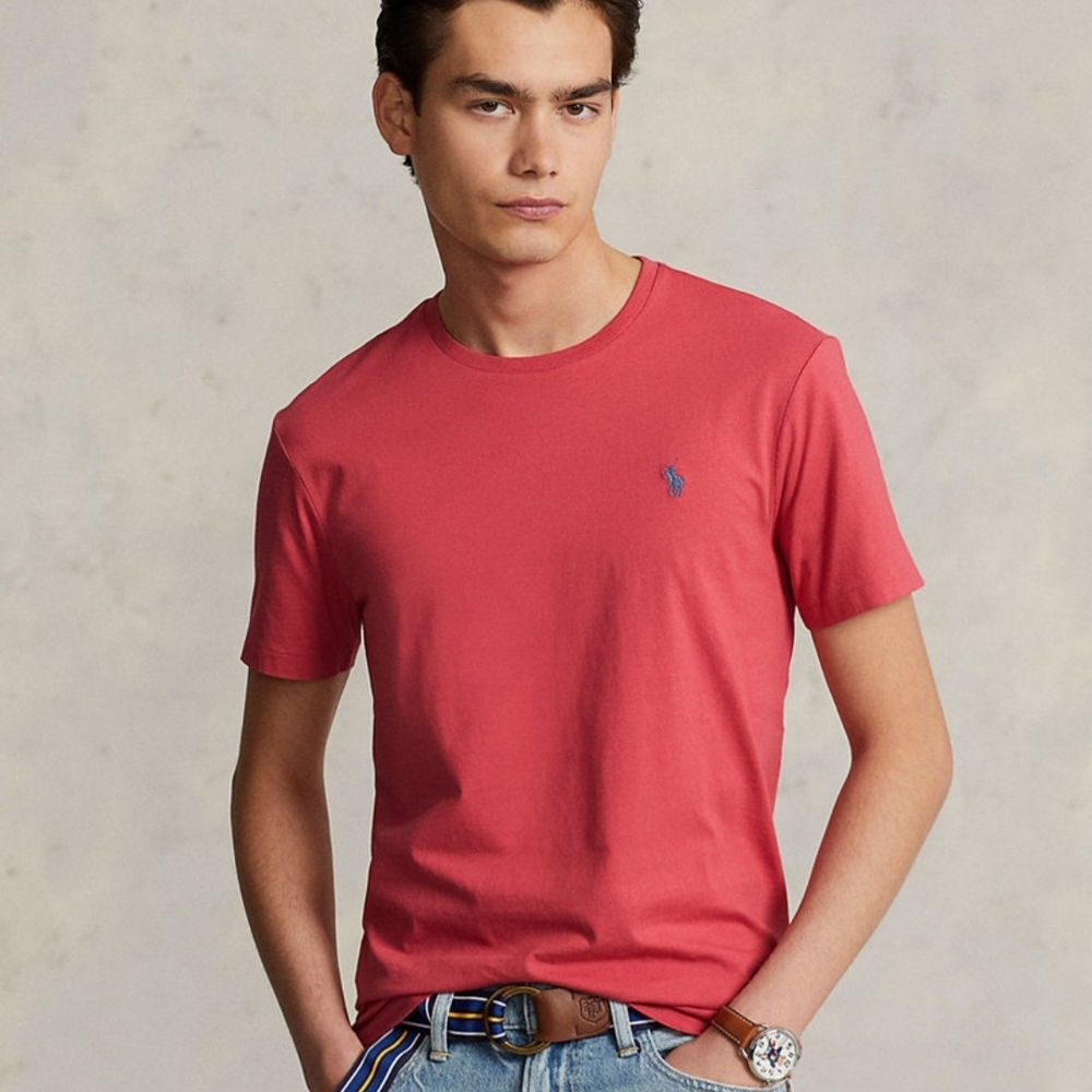 Polo Ralph Lauren Men’s Classic Fit T-Shirt Red 3XLT NWT Logo